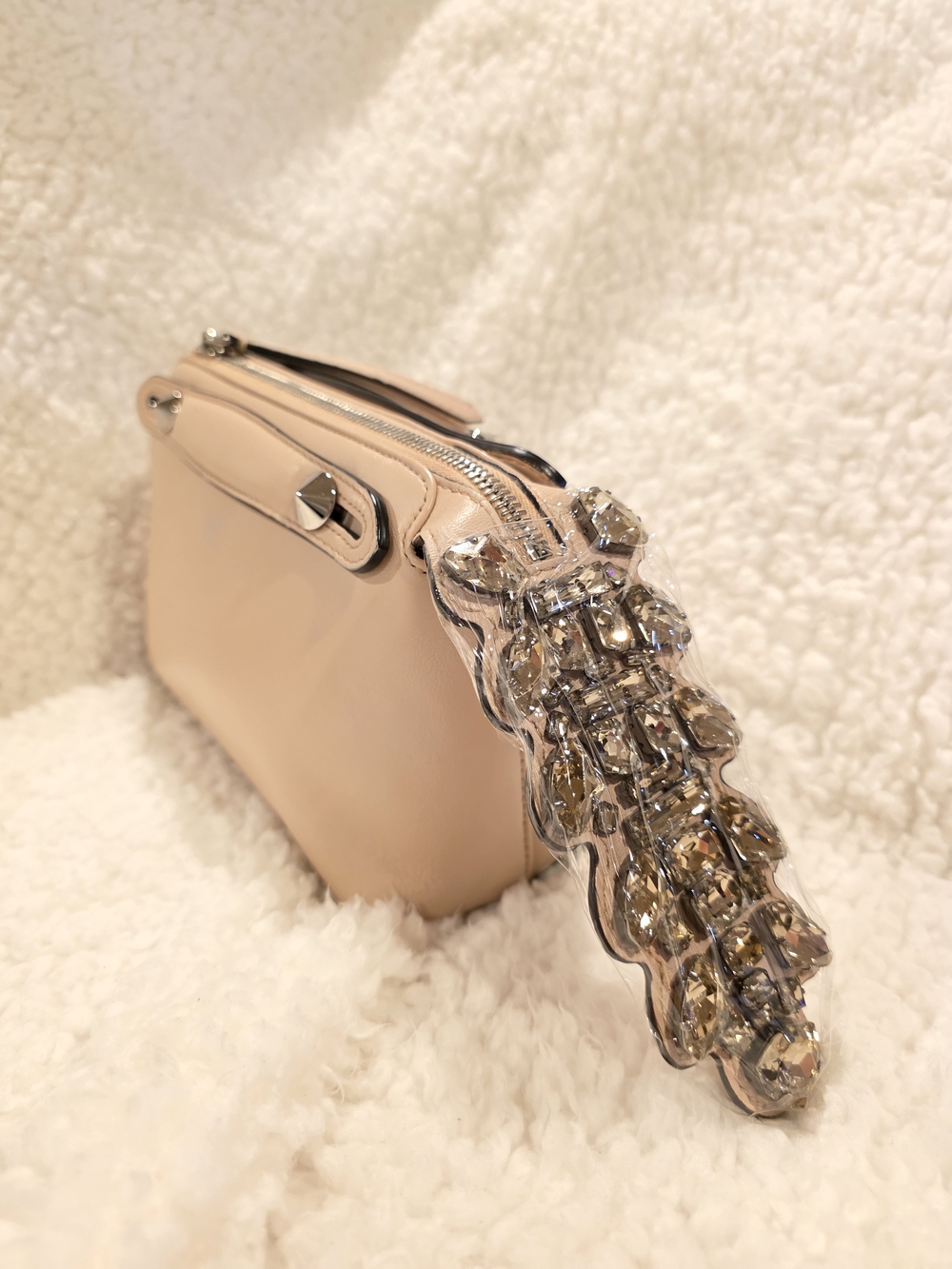 Fendi Crystal By The Way Bag with Detachable Strap - Picture 2 of 2